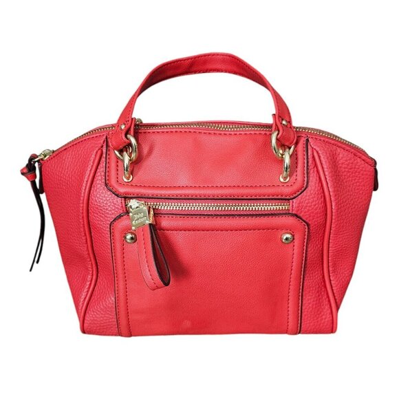 Juicy Couture Style 600 Vegan Leather Red Handbag - Picture 2 of 16